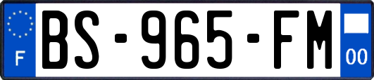 BS-965-FM