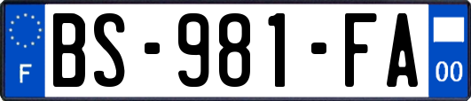 BS-981-FA