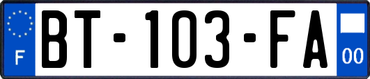 BT-103-FA