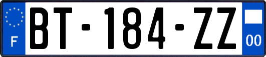 BT-184-ZZ