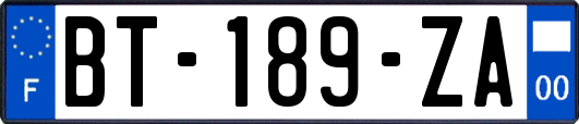 BT-189-ZA