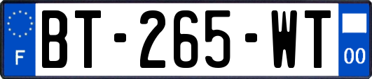 BT-265-WT