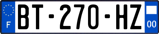 BT-270-HZ