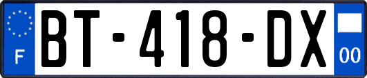 BT-418-DX