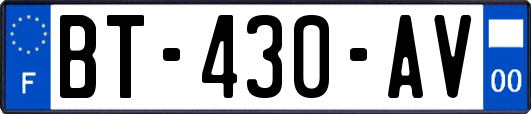 BT-430-AV