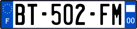 BT-502-FM