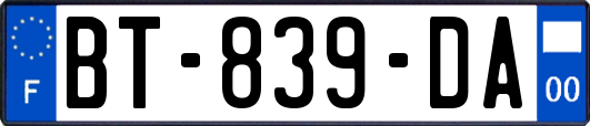 BT-839-DA