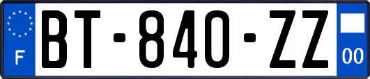 BT-840-ZZ