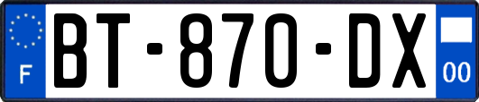 BT-870-DX