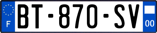 BT-870-SV