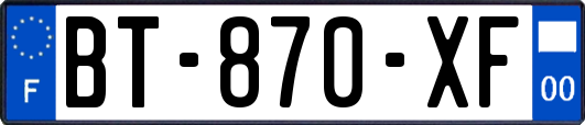 BT-870-XF