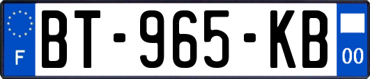 BT-965-KB