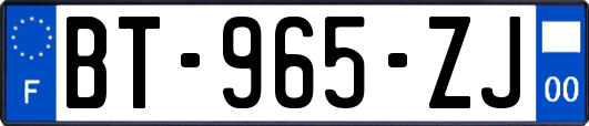 BT-965-ZJ