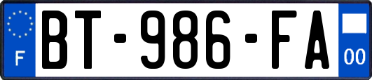 BT-986-FA