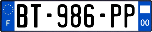 BT-986-PP