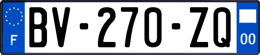 BV-270-ZQ