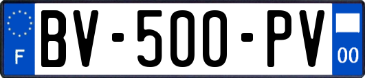 BV-500-PV