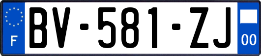 BV-581-ZJ