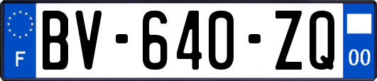 BV-640-ZQ