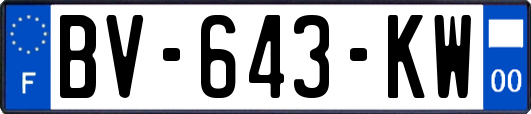 BV-643-KW
