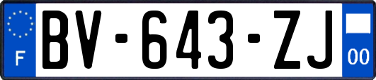 BV-643-ZJ