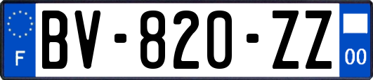 BV-820-ZZ