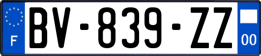 BV-839-ZZ