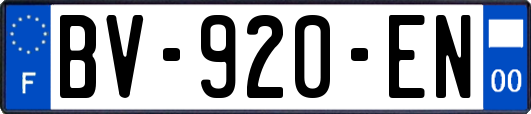 BV-920-EN
