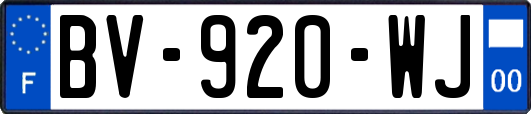 BV-920-WJ