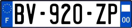 BV-920-ZP