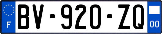 BV-920-ZQ