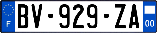 BV-929-ZA