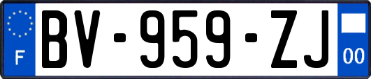 BV-959-ZJ