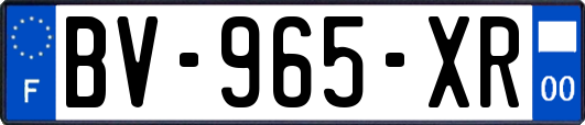 BV-965-XR