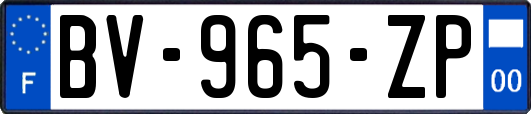 BV-965-ZP