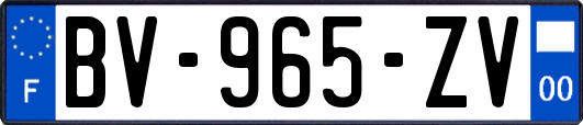 BV-965-ZV