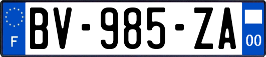 BV-985-ZA