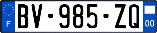 BV-985-ZQ