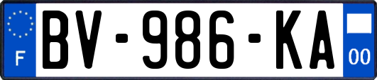 BV-986-KA