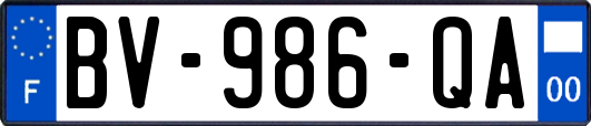 BV-986-QA