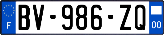 BV-986-ZQ