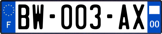 BW-003-AX