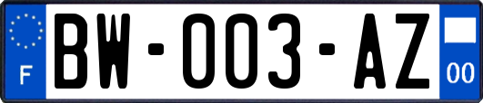 BW-003-AZ