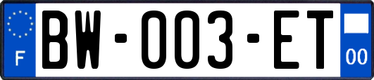 BW-003-ET