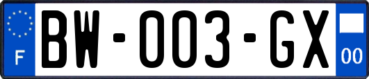 BW-003-GX