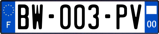 BW-003-PV