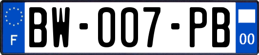 BW-007-PB