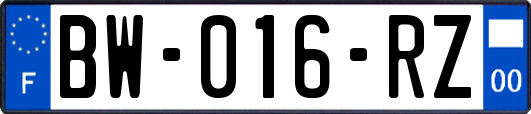 BW-016-RZ