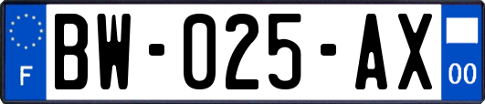 BW-025-AX