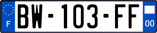 BW-103-FF